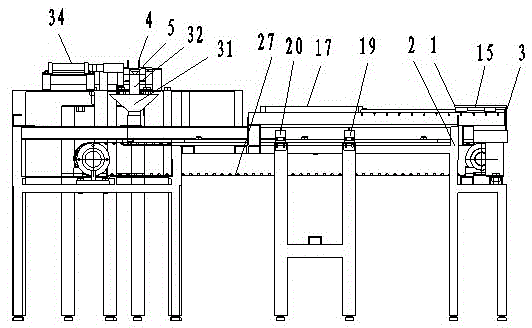 A kind of conveying and sorting device for steel bar connecting sleeve
