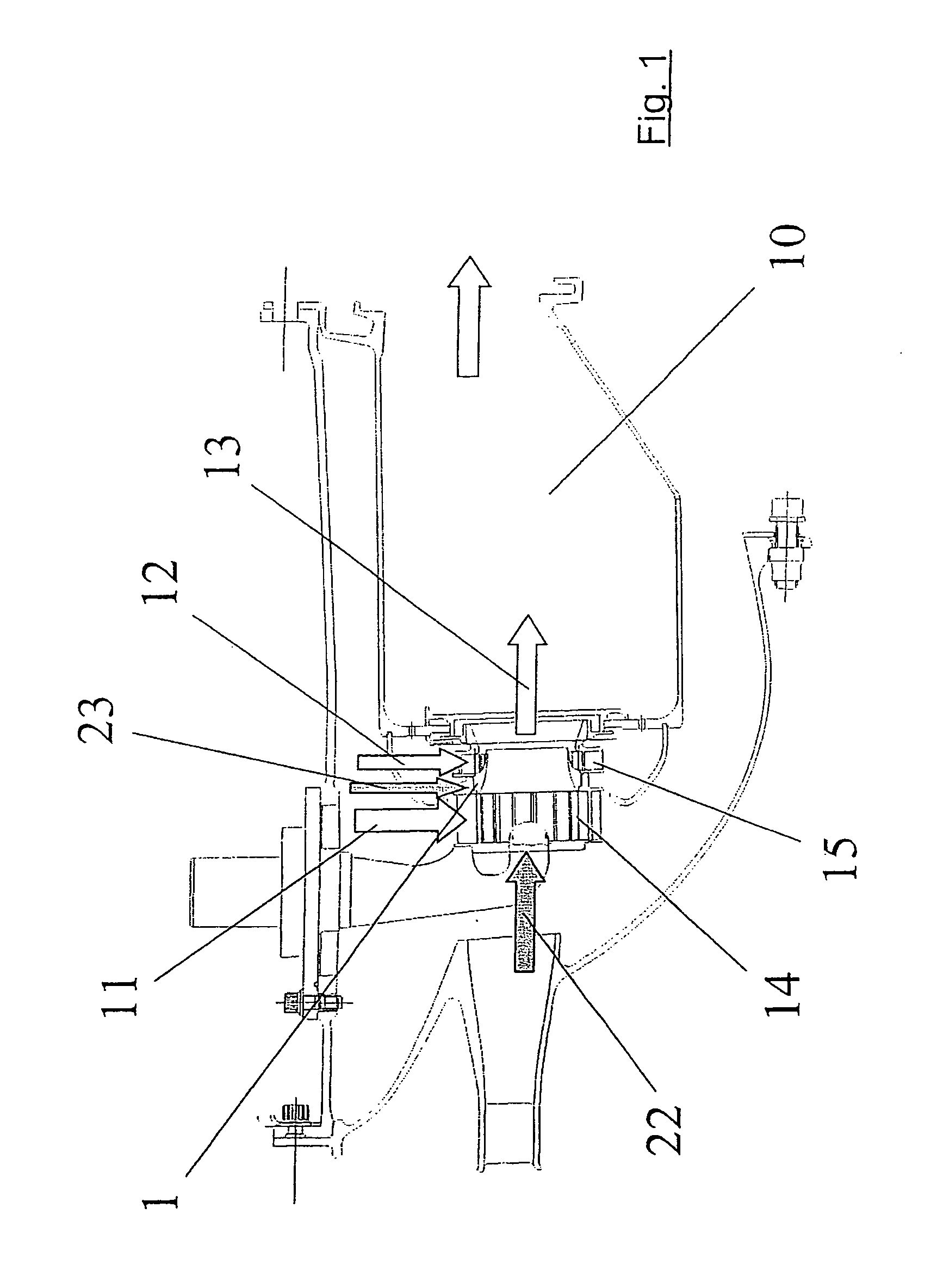 Fuel injection nozzle with film-type fuel application