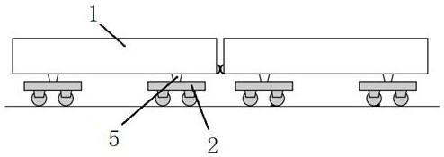 Method for improving transverse displacement quality of railway vehicle ...