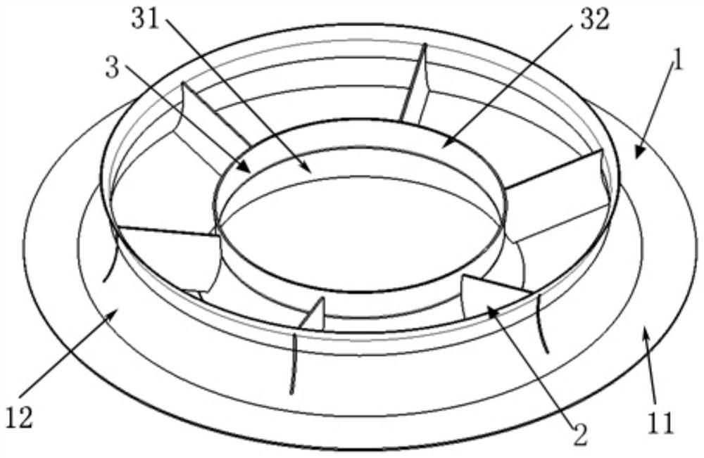 Efficient and low-noise multi-layer flow collector and centrifugal fan