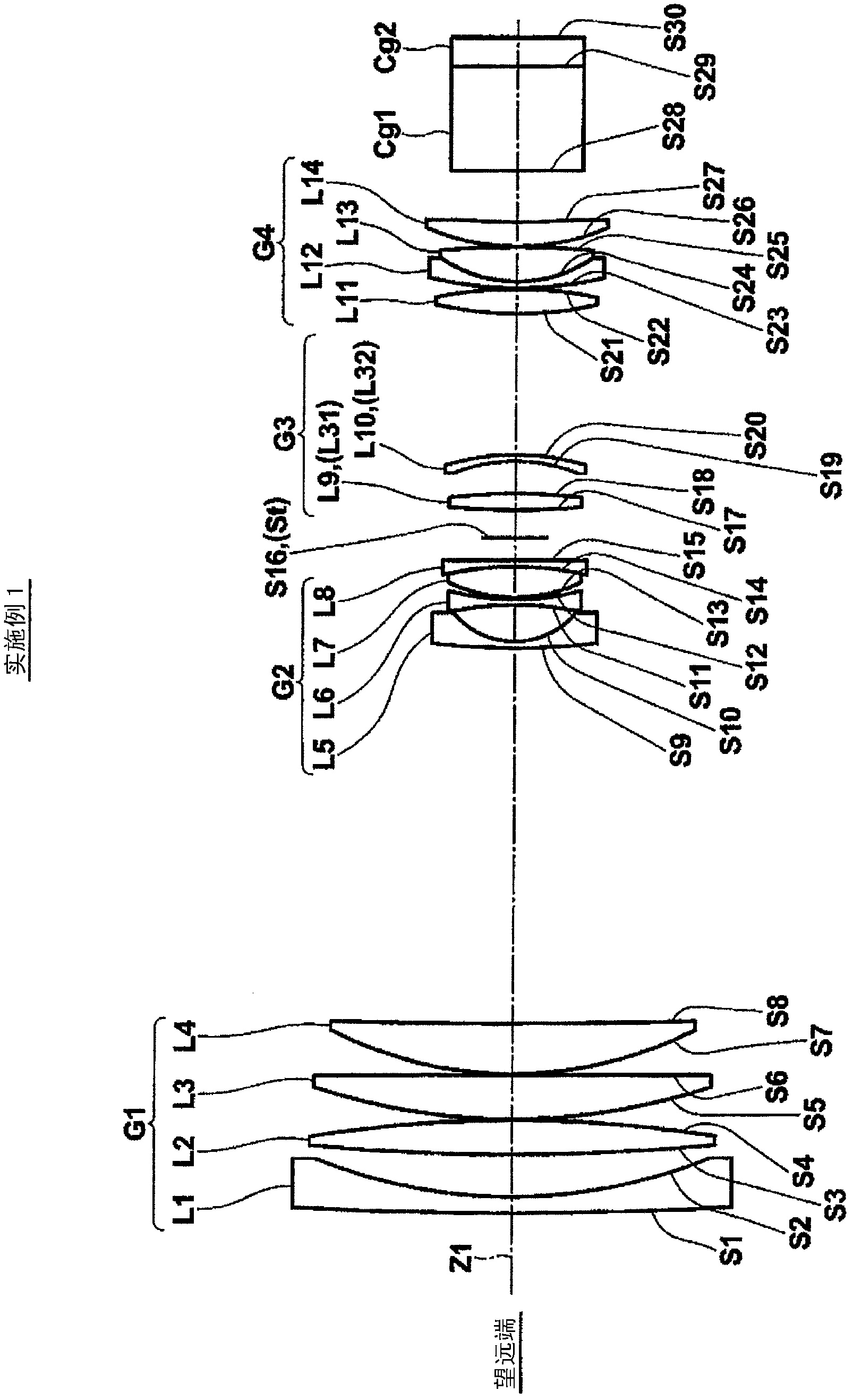 Zoom lens and camera device