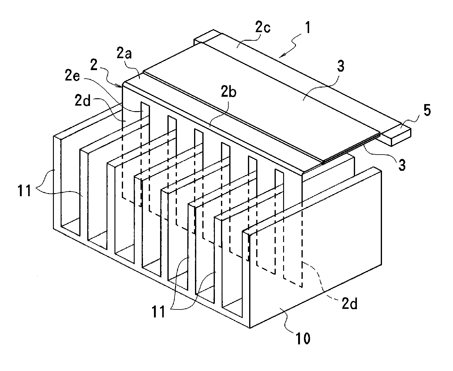 Piezoelectric fan and air cooling apparatus using the piezoelectric fan