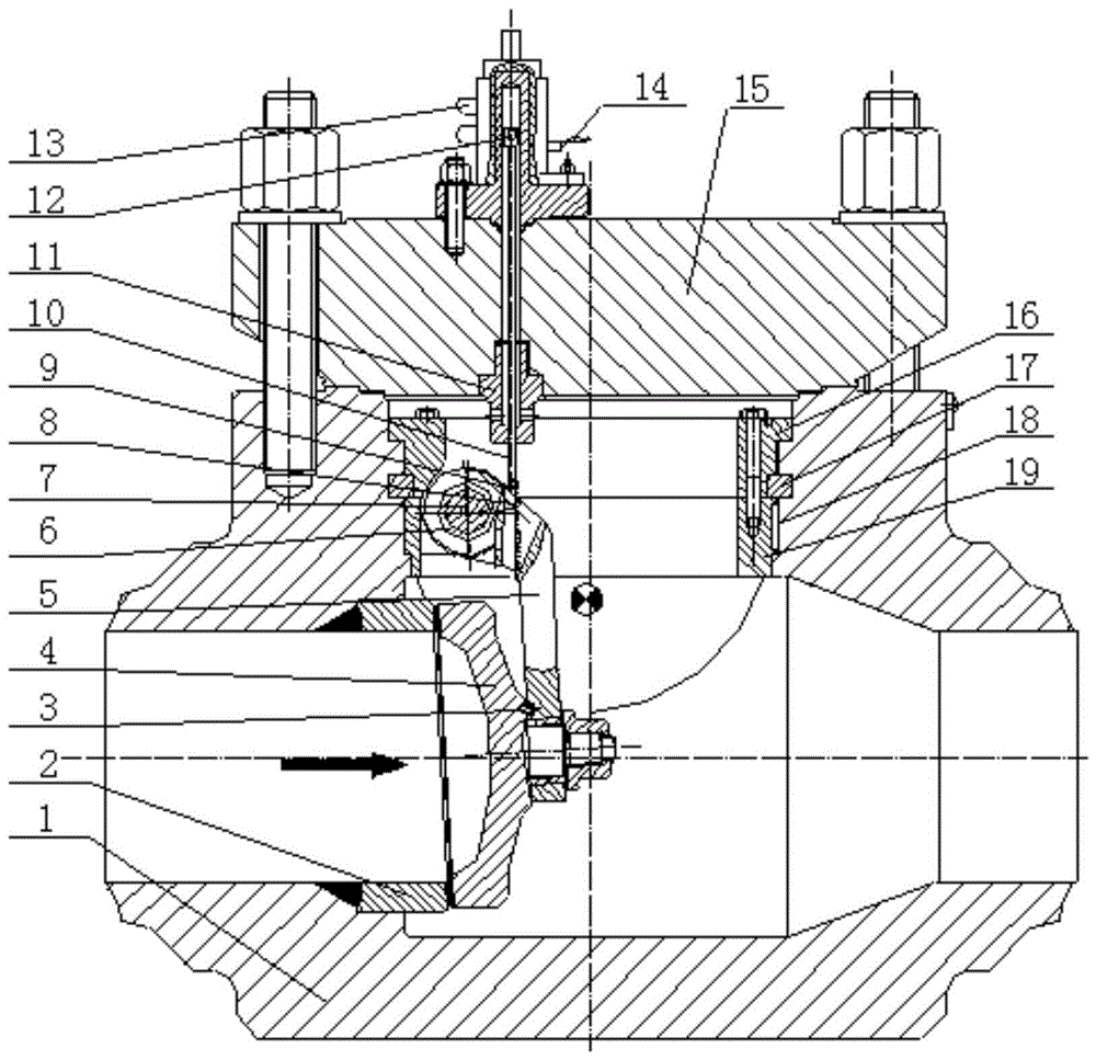 A low pressure differential opening check valve