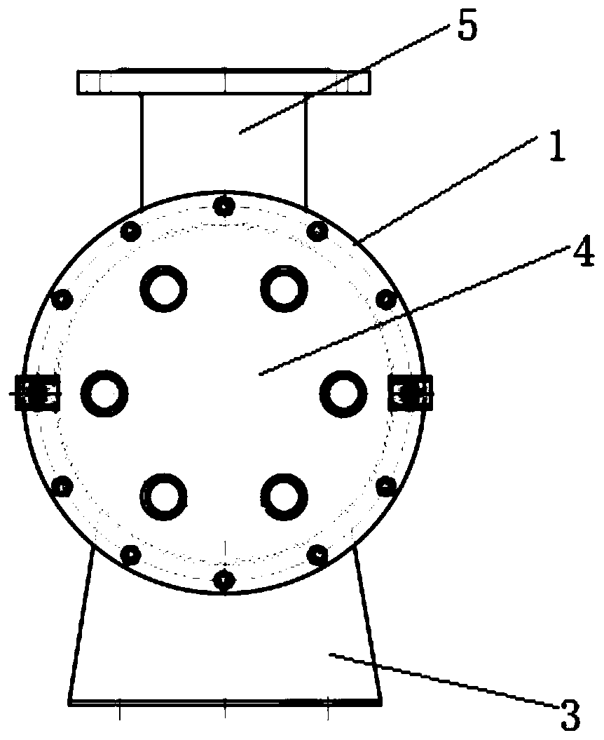 No-clean UV sterilization device for secondary water supply