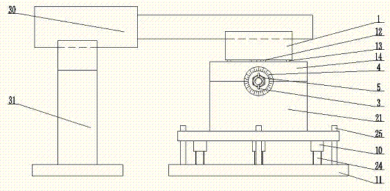 Scribing fine adjustment device and scribing method using the same