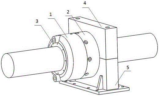 Dynamic cable seal limit anchorage structure