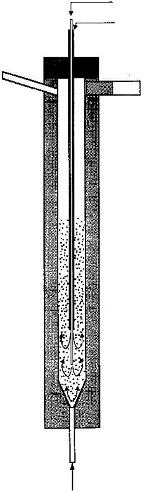 A fixed fluidized bed reactor and its application