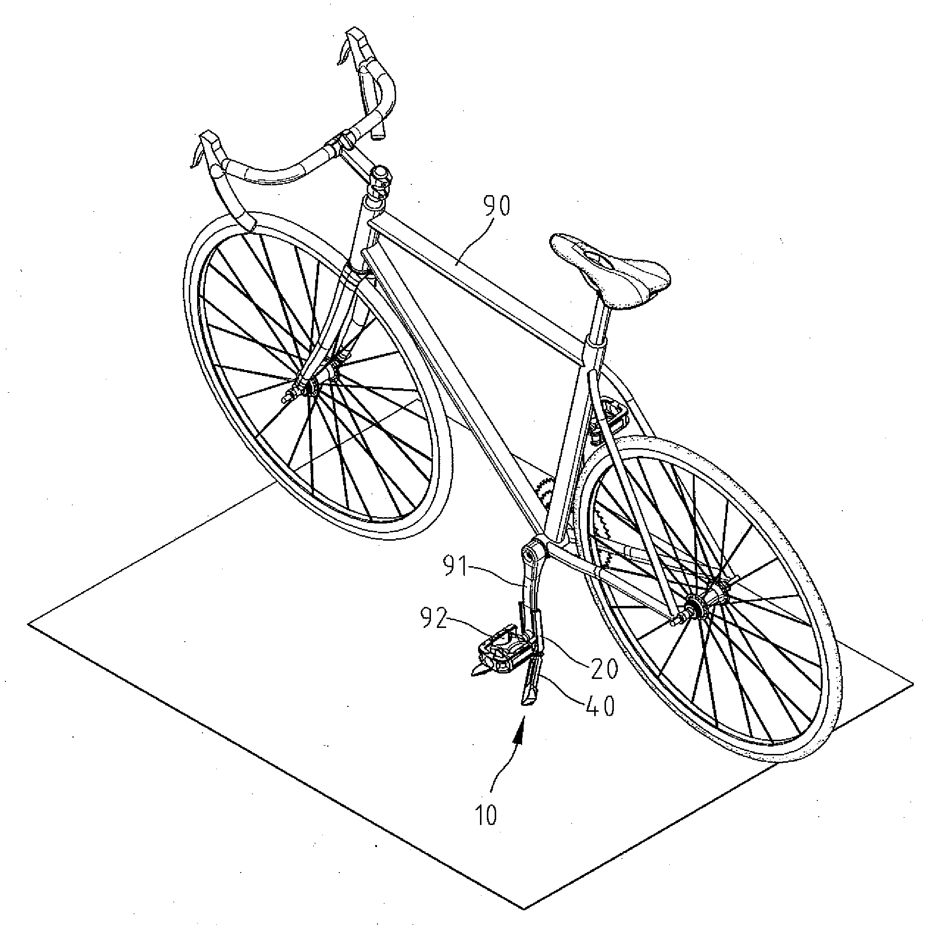 Collapsible Stand for Bicycle
