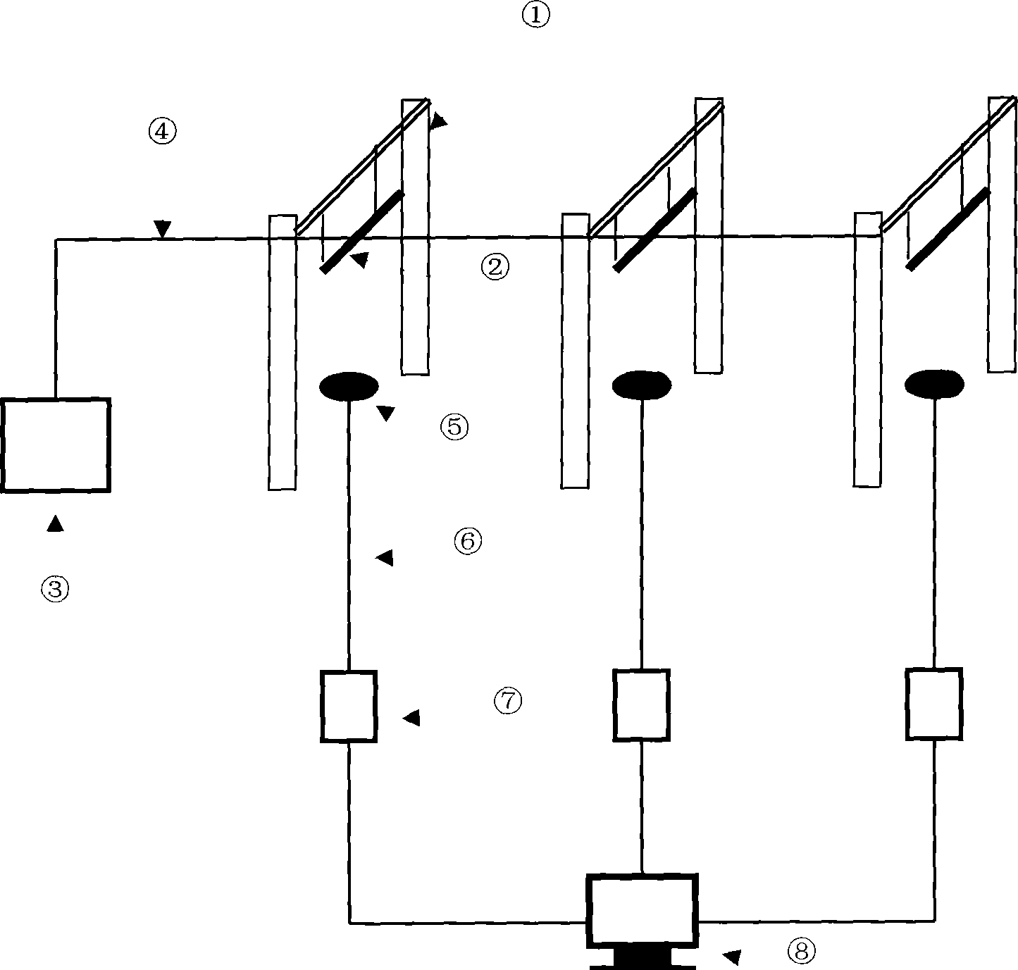 Apparatus for continuously measuring ultraviolet intensity in outdoor environment