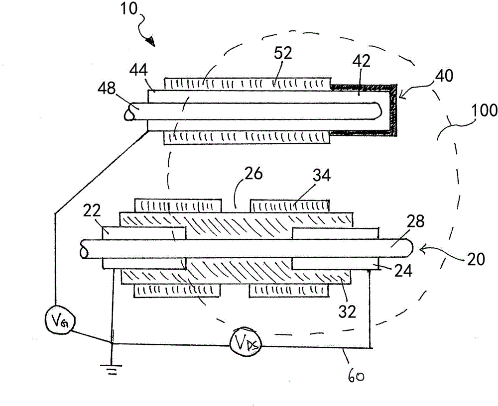 Fiber-based organic electrochemical transistor