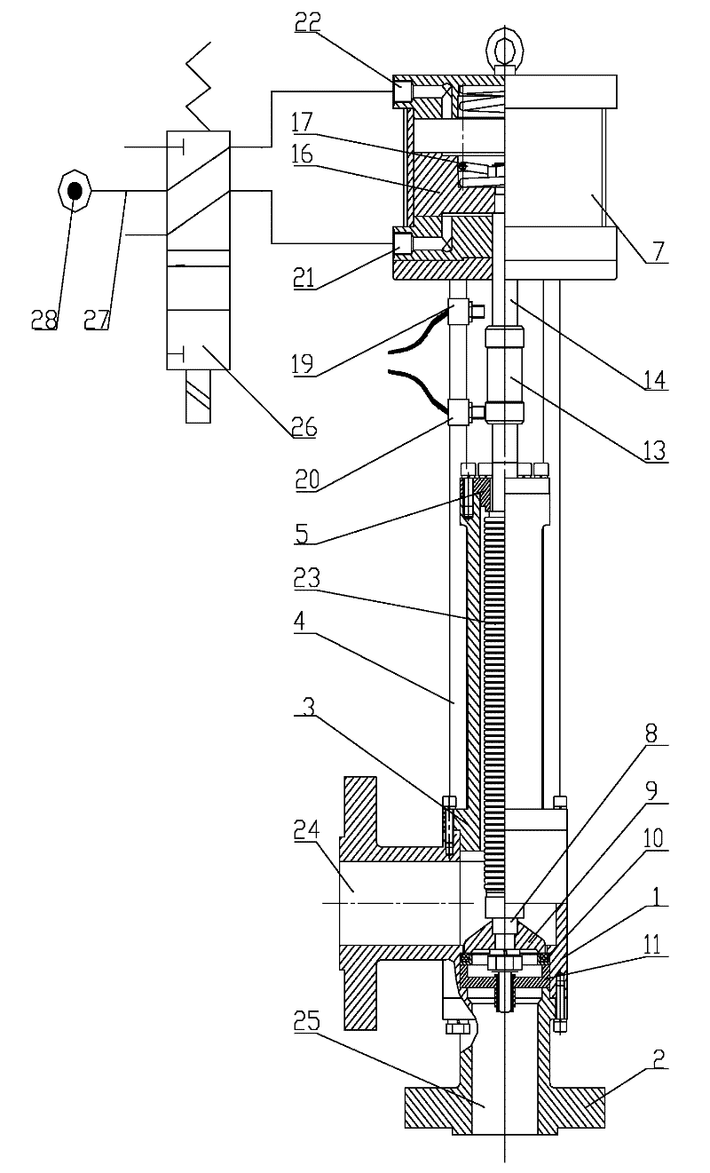 Pneumatic pulse valve capable of continuously and automatically opening and closing