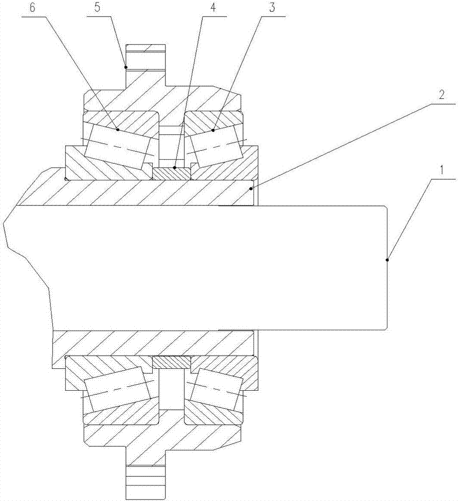 Calculation method for back-to-back tapered roller bearing configurations
