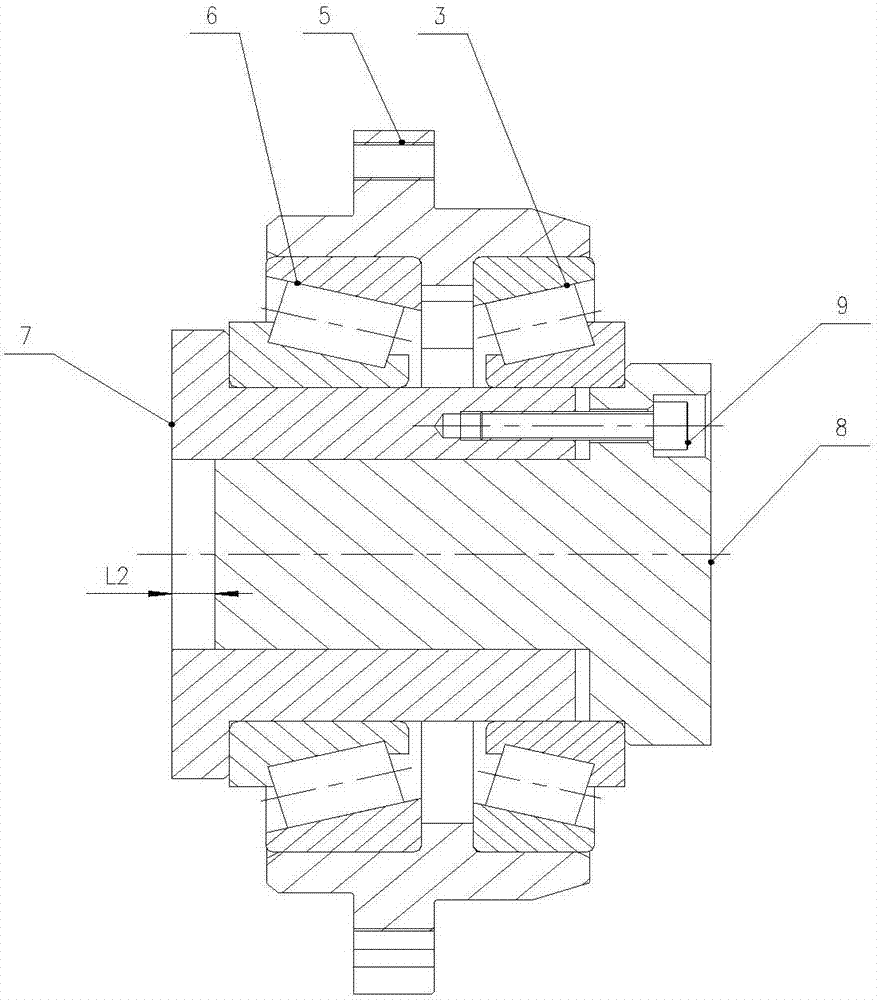Calculation method for back-to-back tapered roller bearing configurations