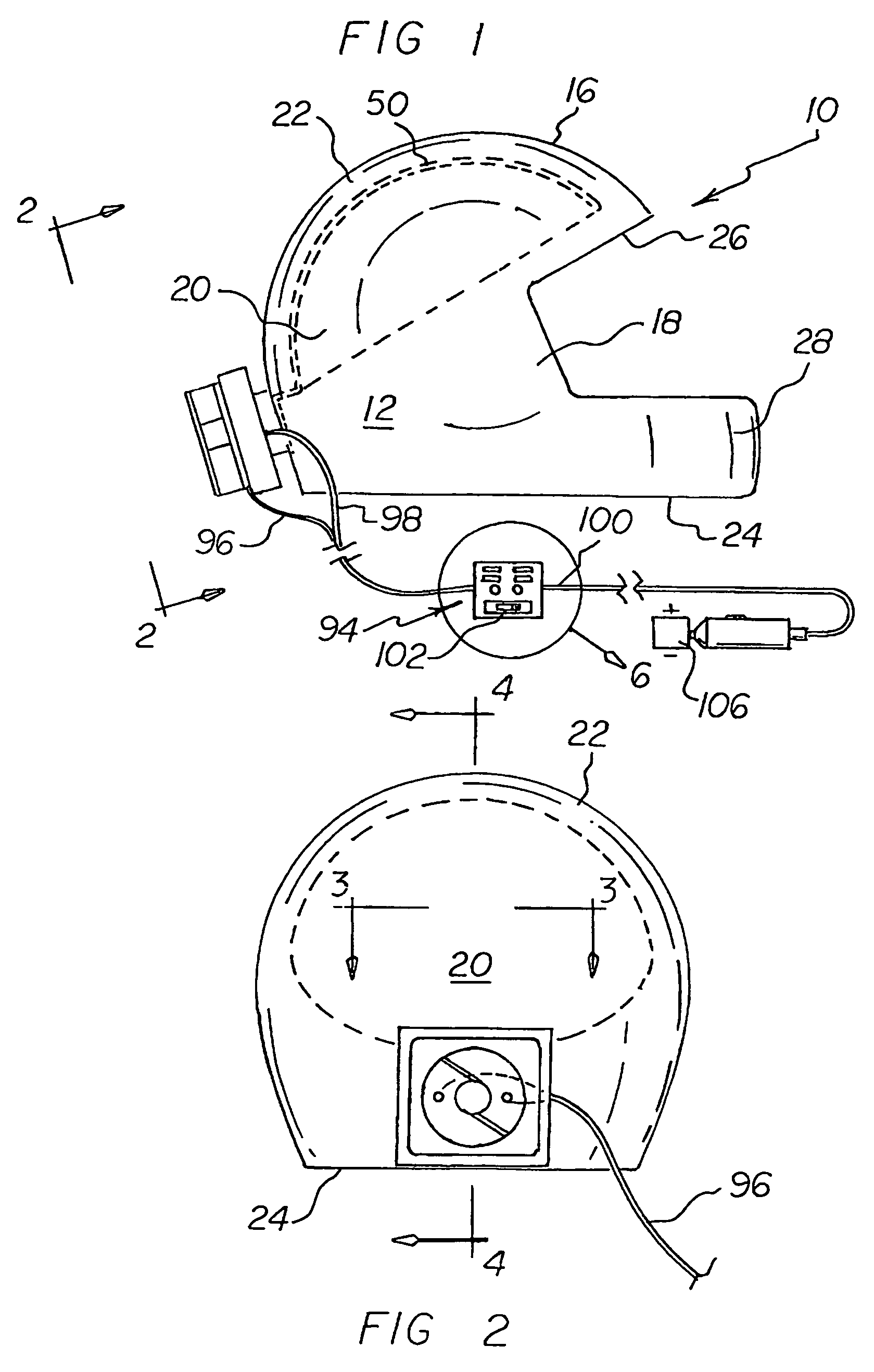 Helmet cooling and heating system