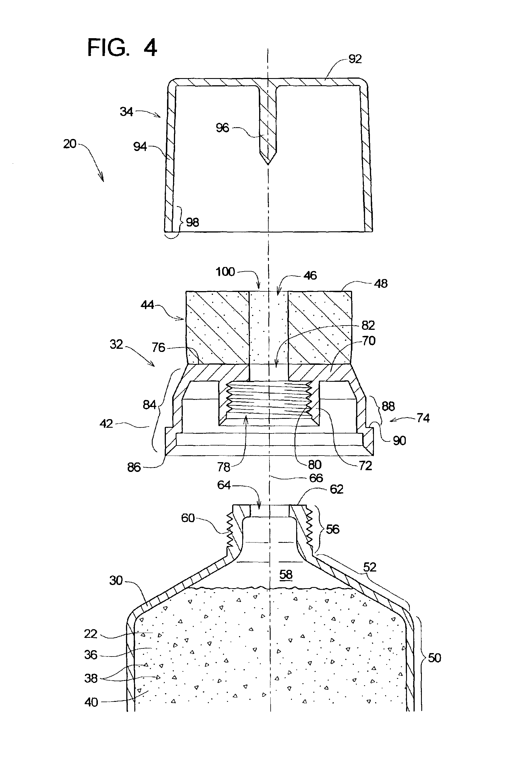 Tube with resilient applicator for dispensing texture materials