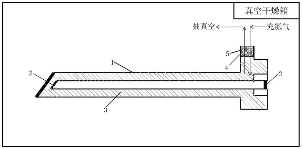 Endoscope water vapor removal method and structure