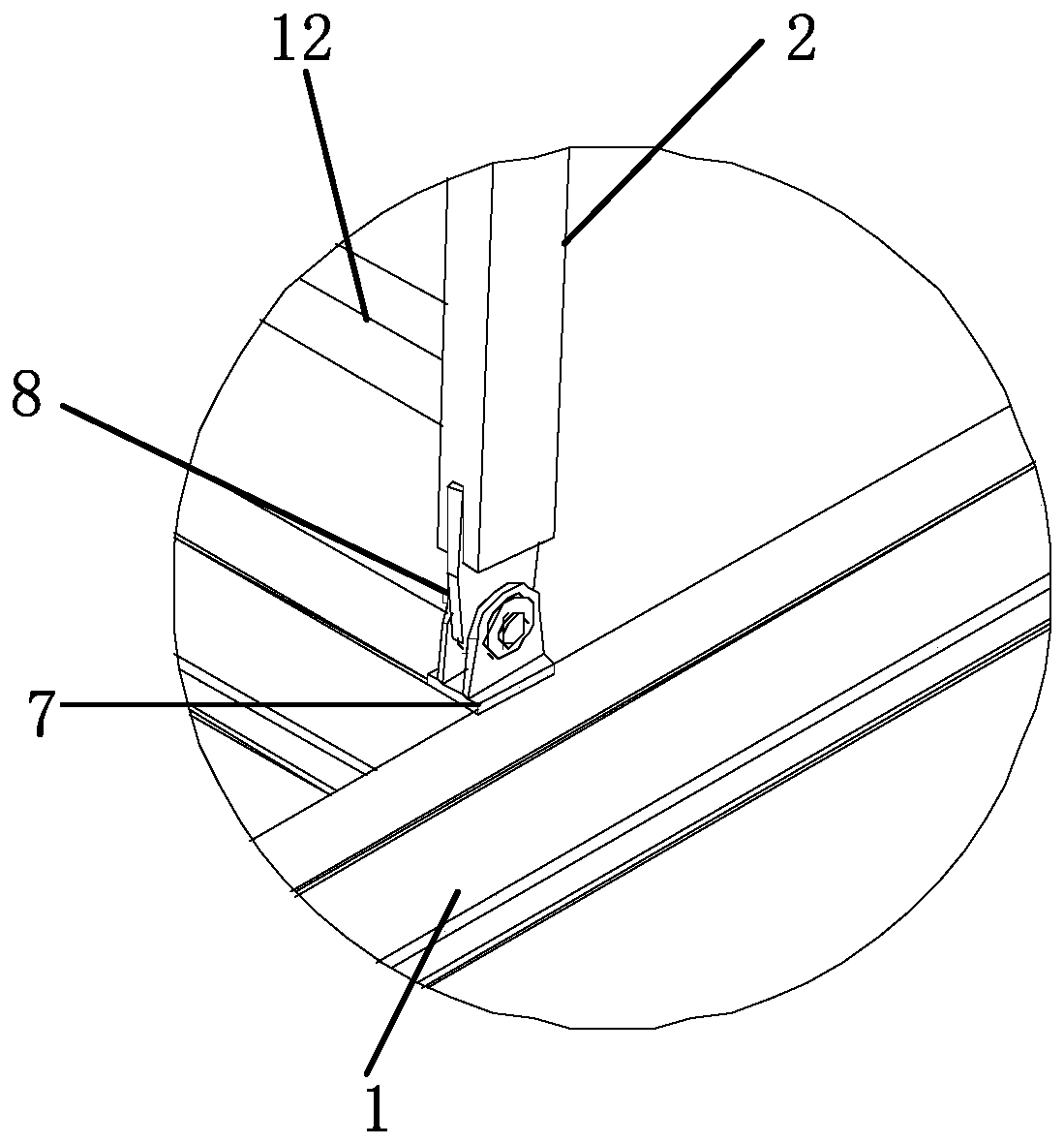 Workover rig wing-room support device