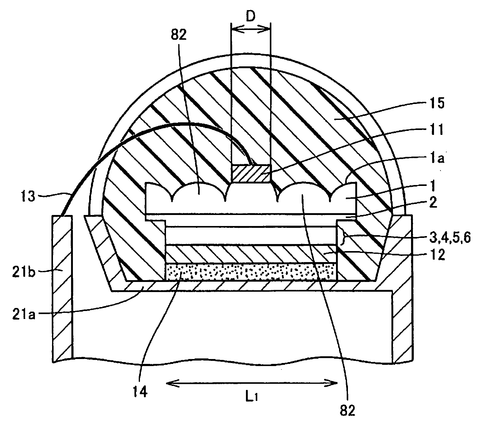 Light emitting device, method for making the same, and nitride semiconductor substrate