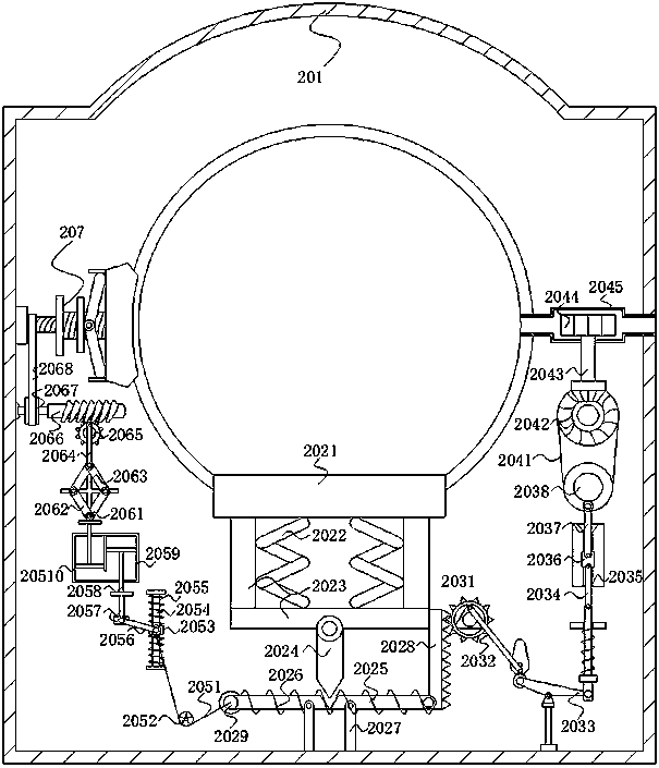 Bearing air seal device