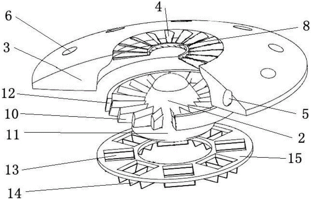 Jet self-rotation disc type aircraft capable of realizing vertical take-off and landing and working method