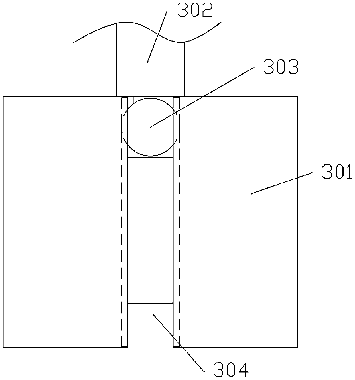 Rail traffic electromechanical transporting device