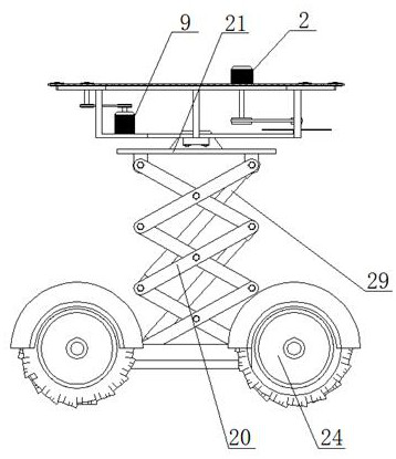 An adjustable rose pruning machine