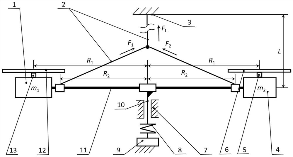 A kind of rope-suspended astronaut microgravity environment simulation training device and training method