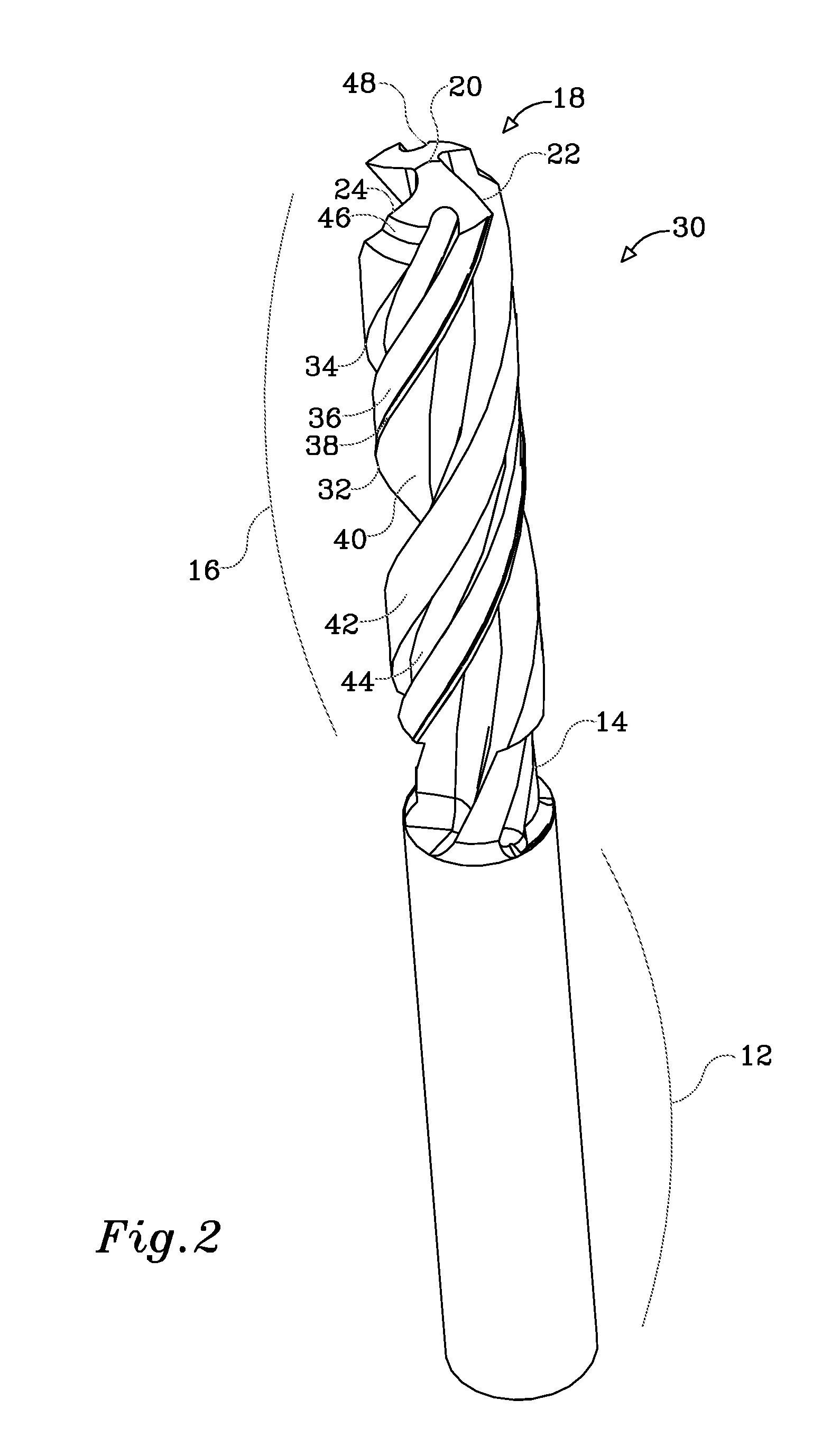 Combined drill and reamer tool