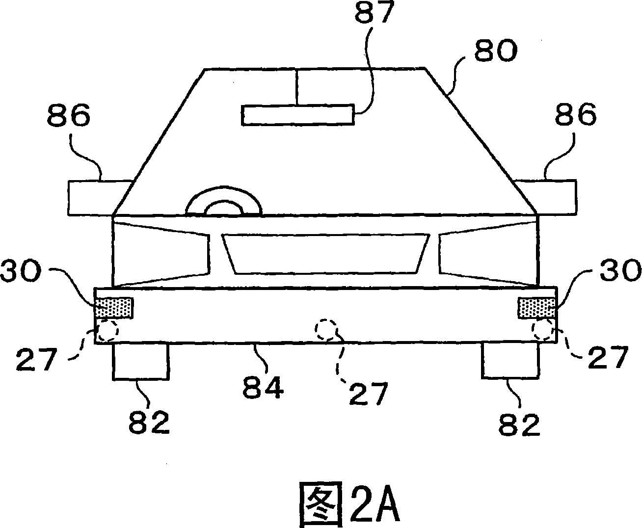 Collision detection device