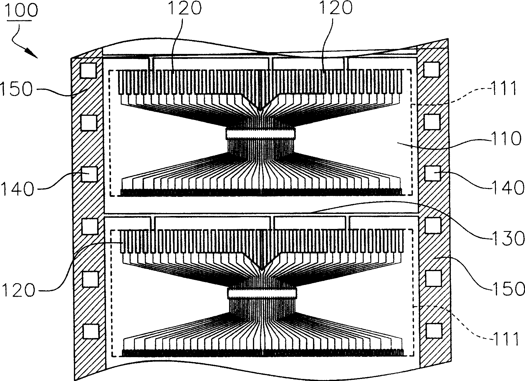 Semiconductor package substrate increasing static dissipation capability