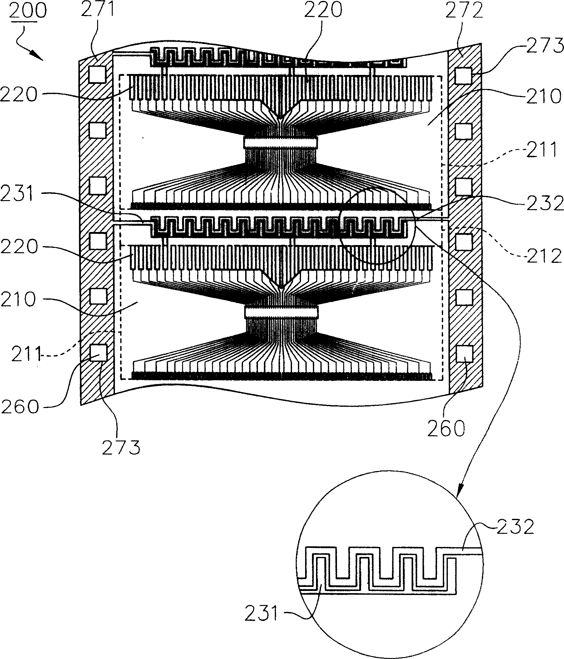 Semiconductor package substrate increasing static dissipation capability