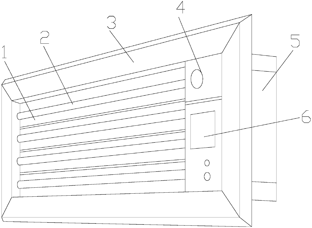 Air conditioner air outlet device capable of preventing condensation and dust accumulation by utilizing turbulent flow