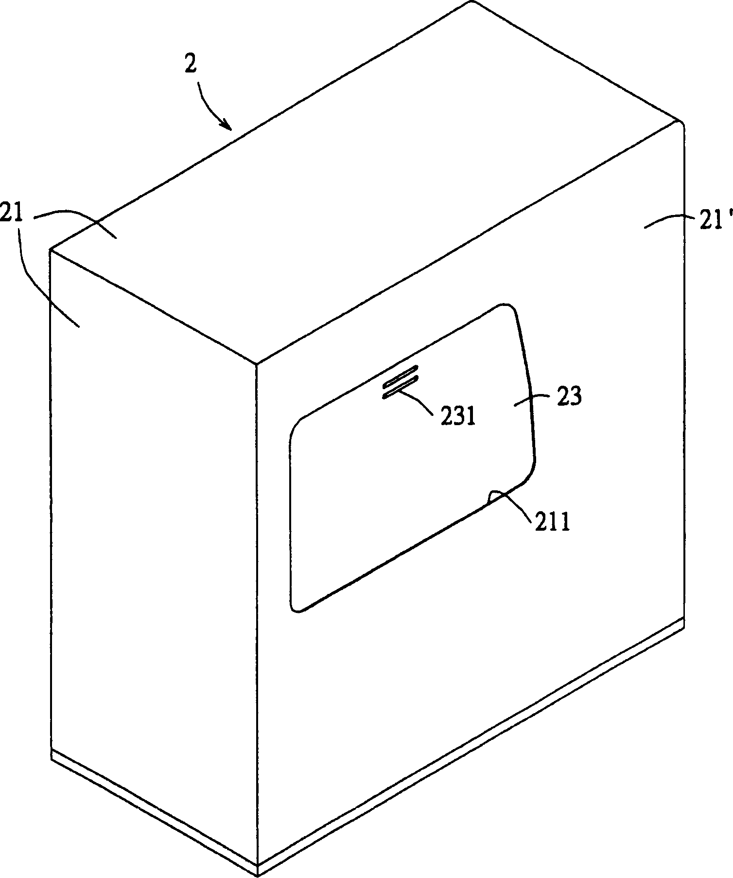Body case and electronic device having said case body