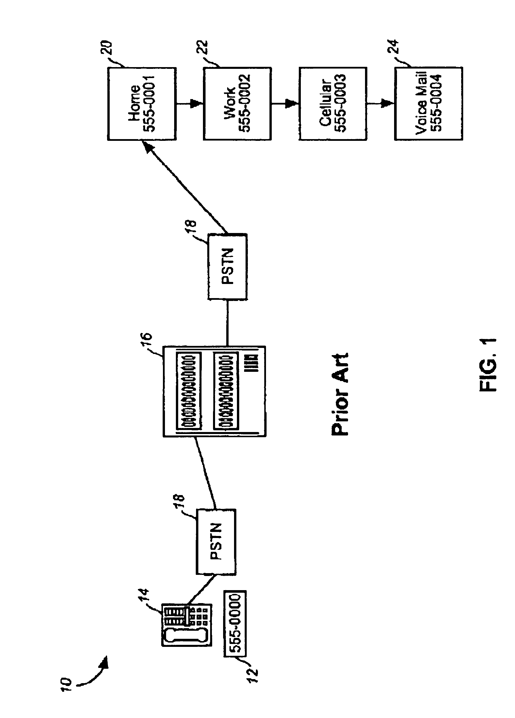 Method and system for multicasting call notifications