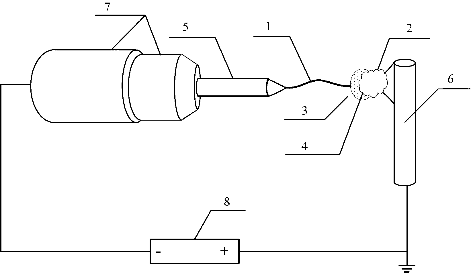 In-situ assembling method of lithium ion battery