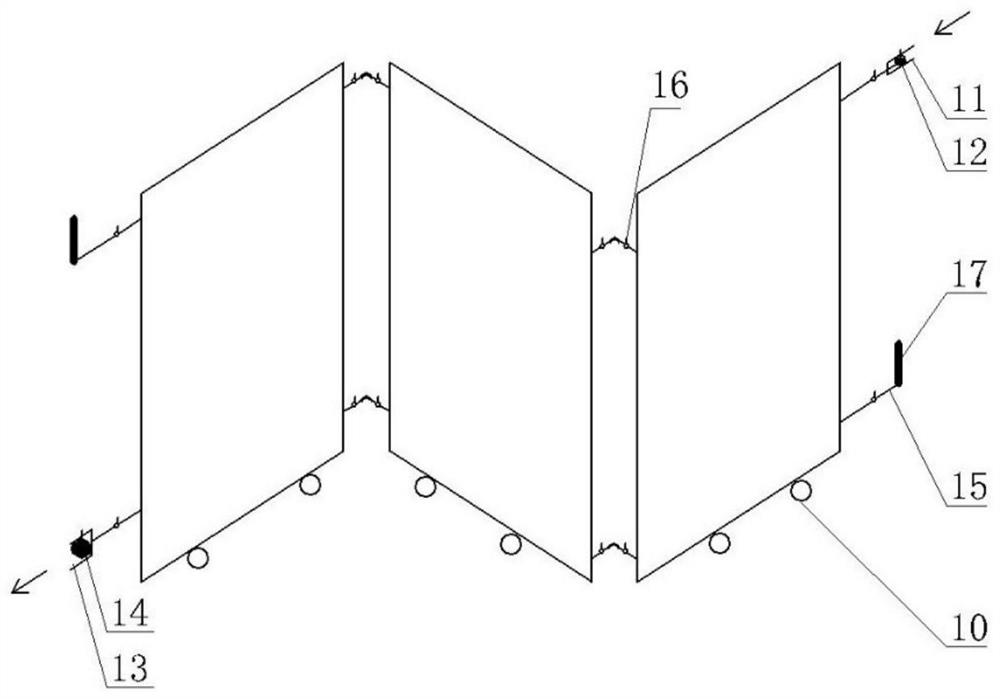 A foldable and mobile energy storage type local heating device