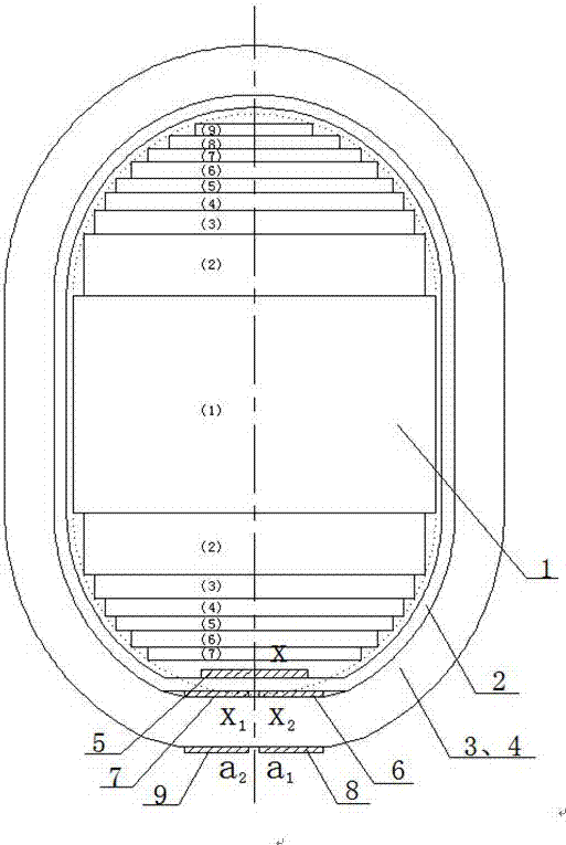 Low-voltage winding structure of on-load capacitance regulation transformer, winding method of low-voltage winding structure and transformer