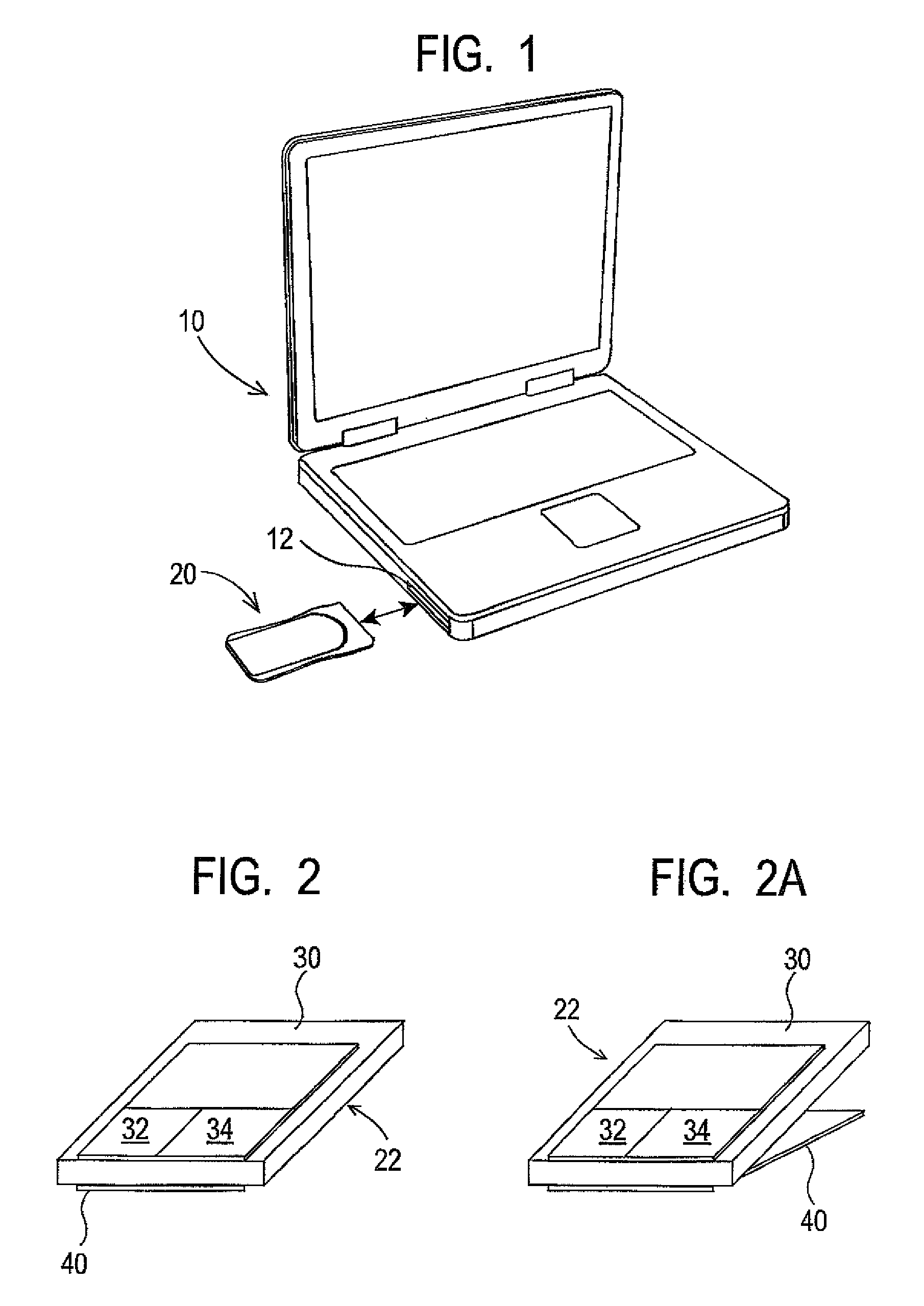Peripheral devices for portable computer