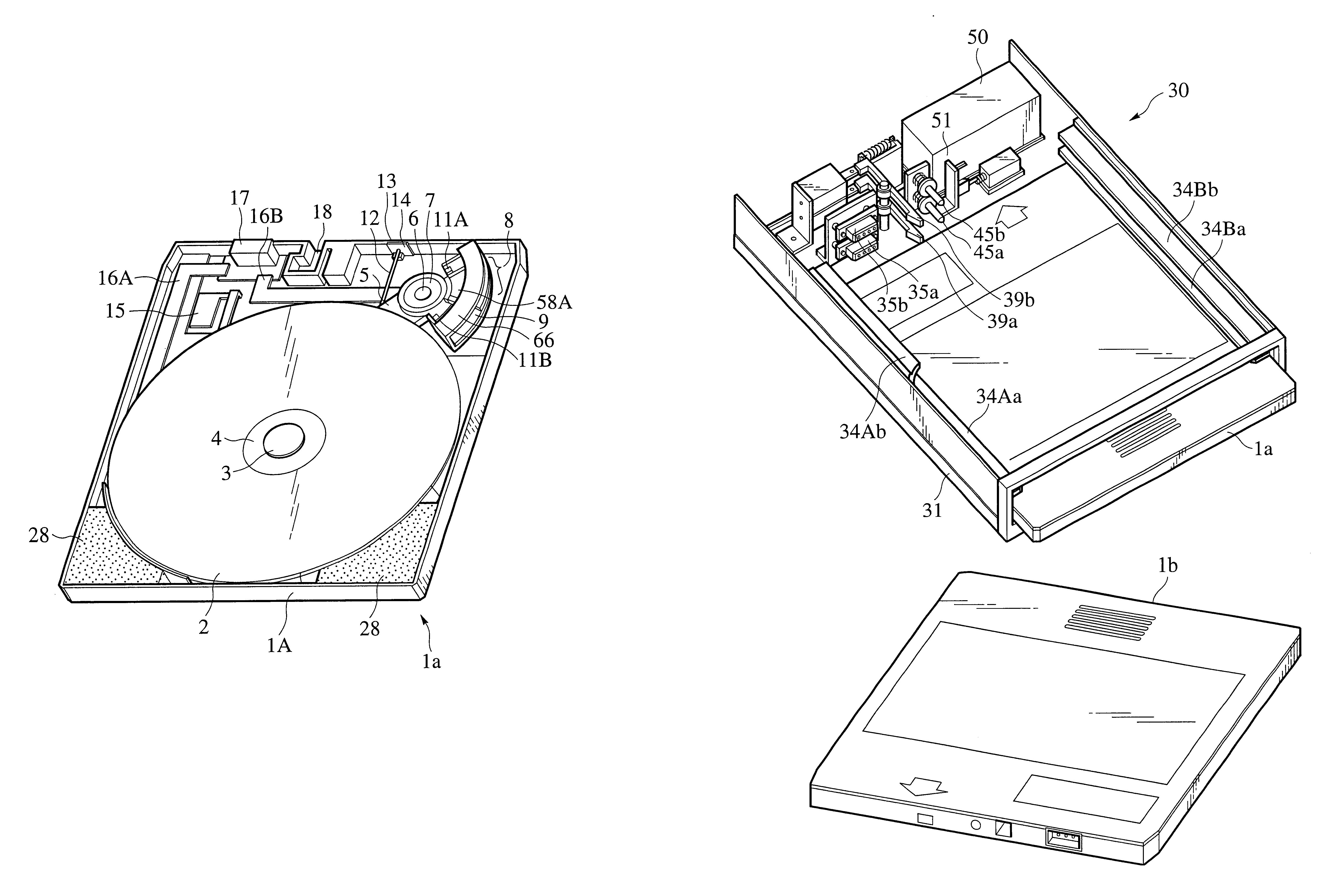 Disk cartridge, optical disk drive, optical library and optical storage system