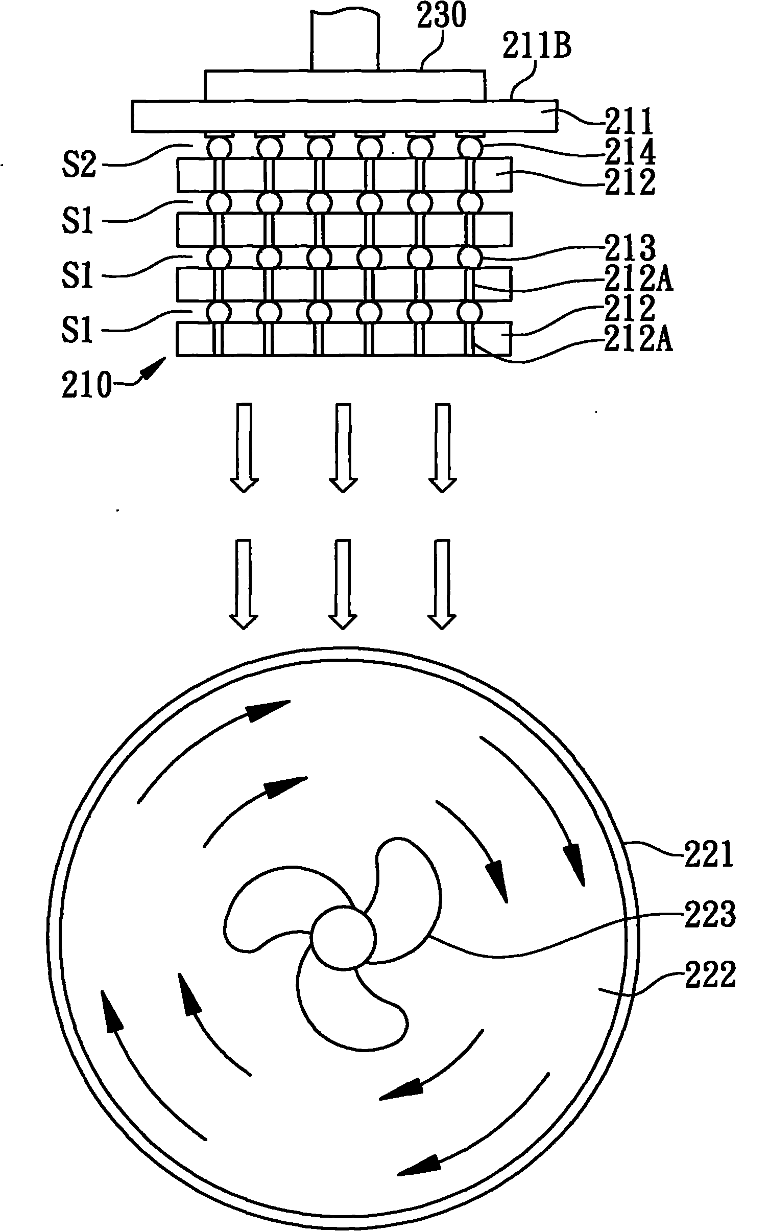 Method and structure for filling clearances among stacked multi-layer wafers