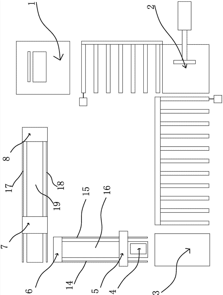 A kind of processing equipment for locking type pvc floor