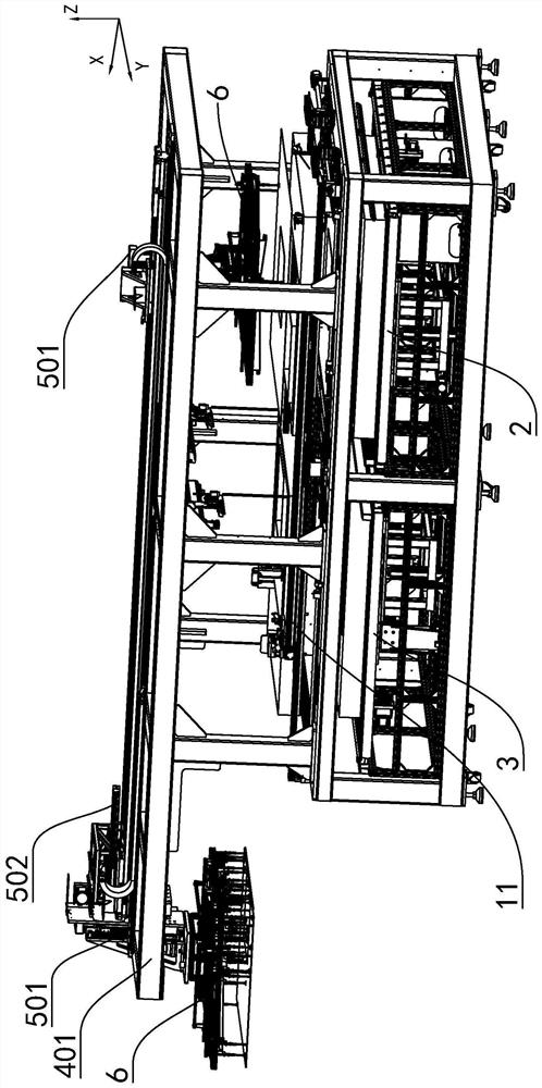 Automatic grade classification casing equipment for LCD screens