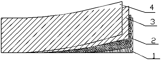 Floor surface board and its manufacturing method
