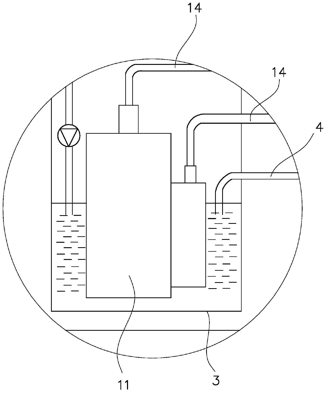 Kitchen air adjusting system