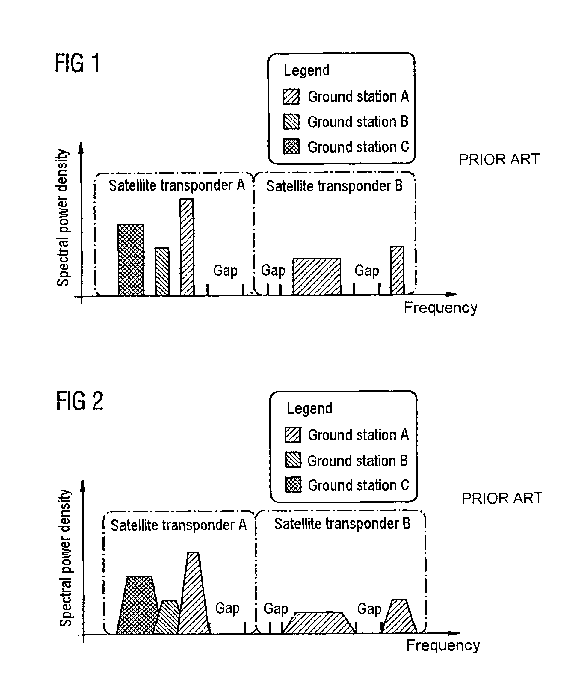 Assembly and method for the parallel processing of data streams by means of satellite communication links