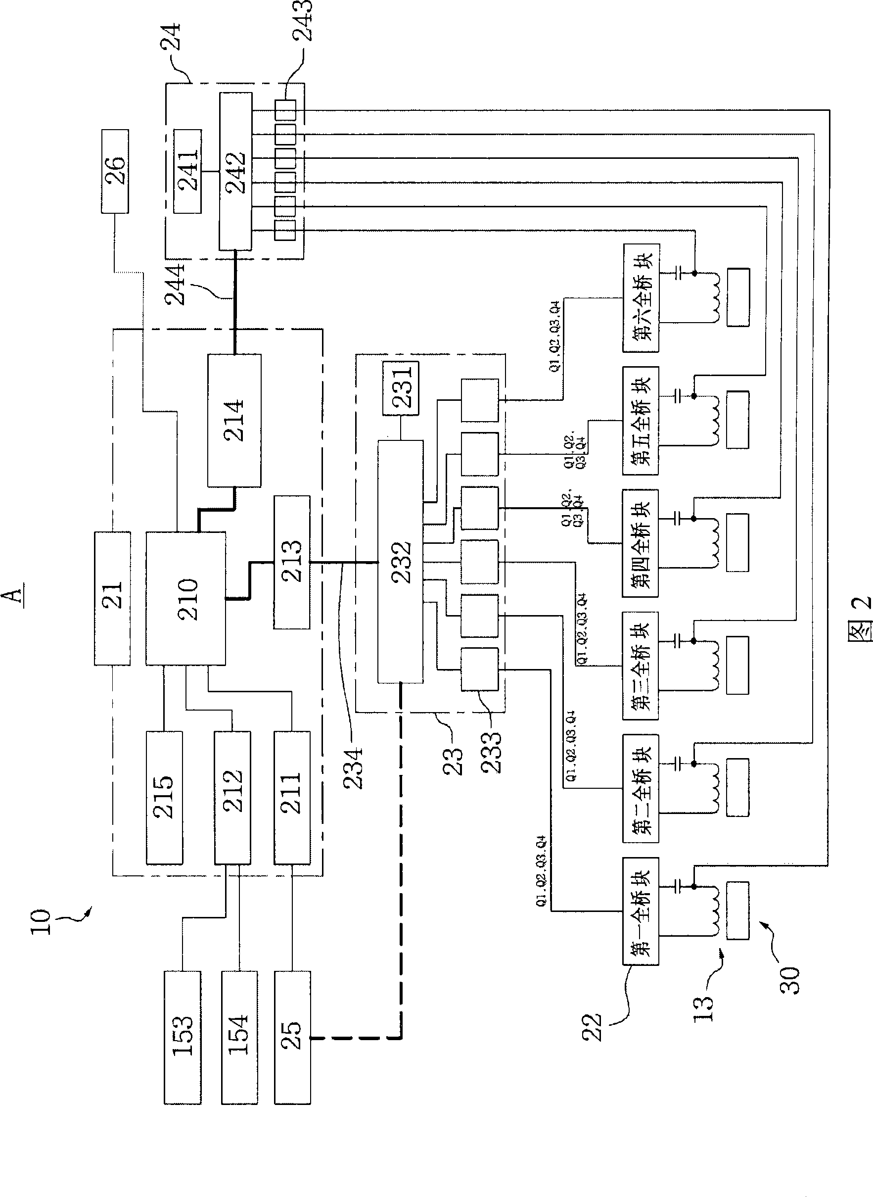Contactless multi-charger system and controlling method thereof