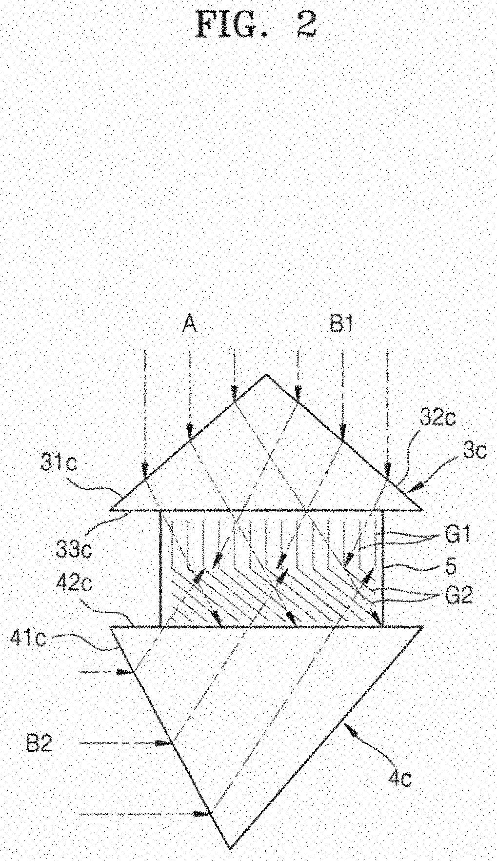 Augmented reality device based on waveguide with holographic diffractive grating structure and apparatus for recording the holographic diffractive grating structure