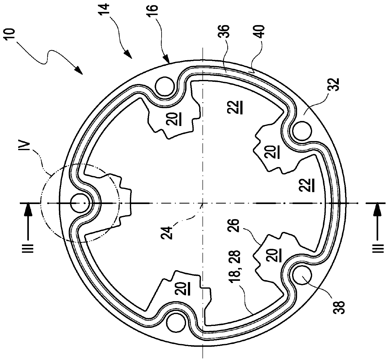 Camshaft unit and method for producing a camshaft unit