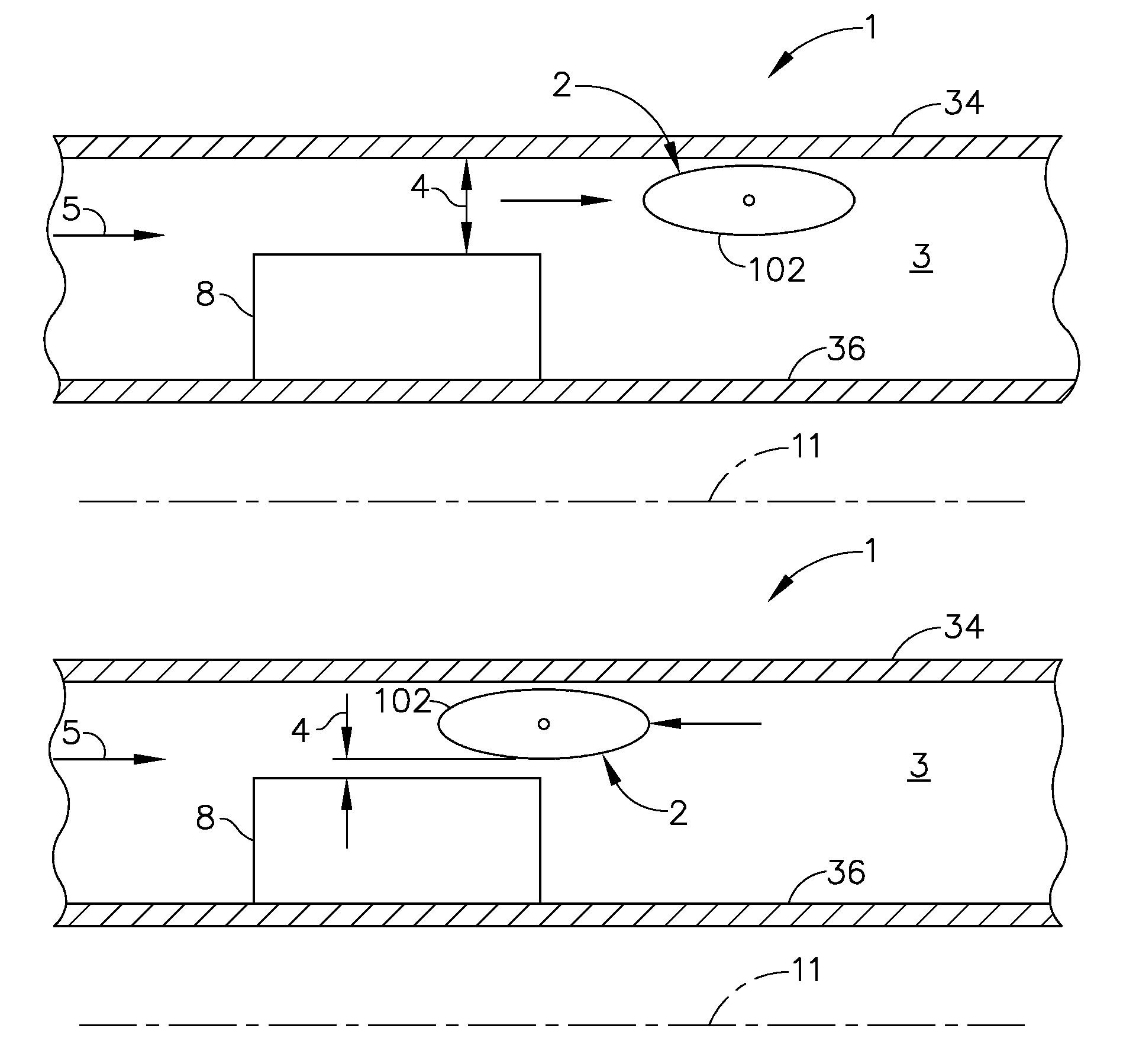 Integrated variable geometry flow restrictor and heat exchanger
