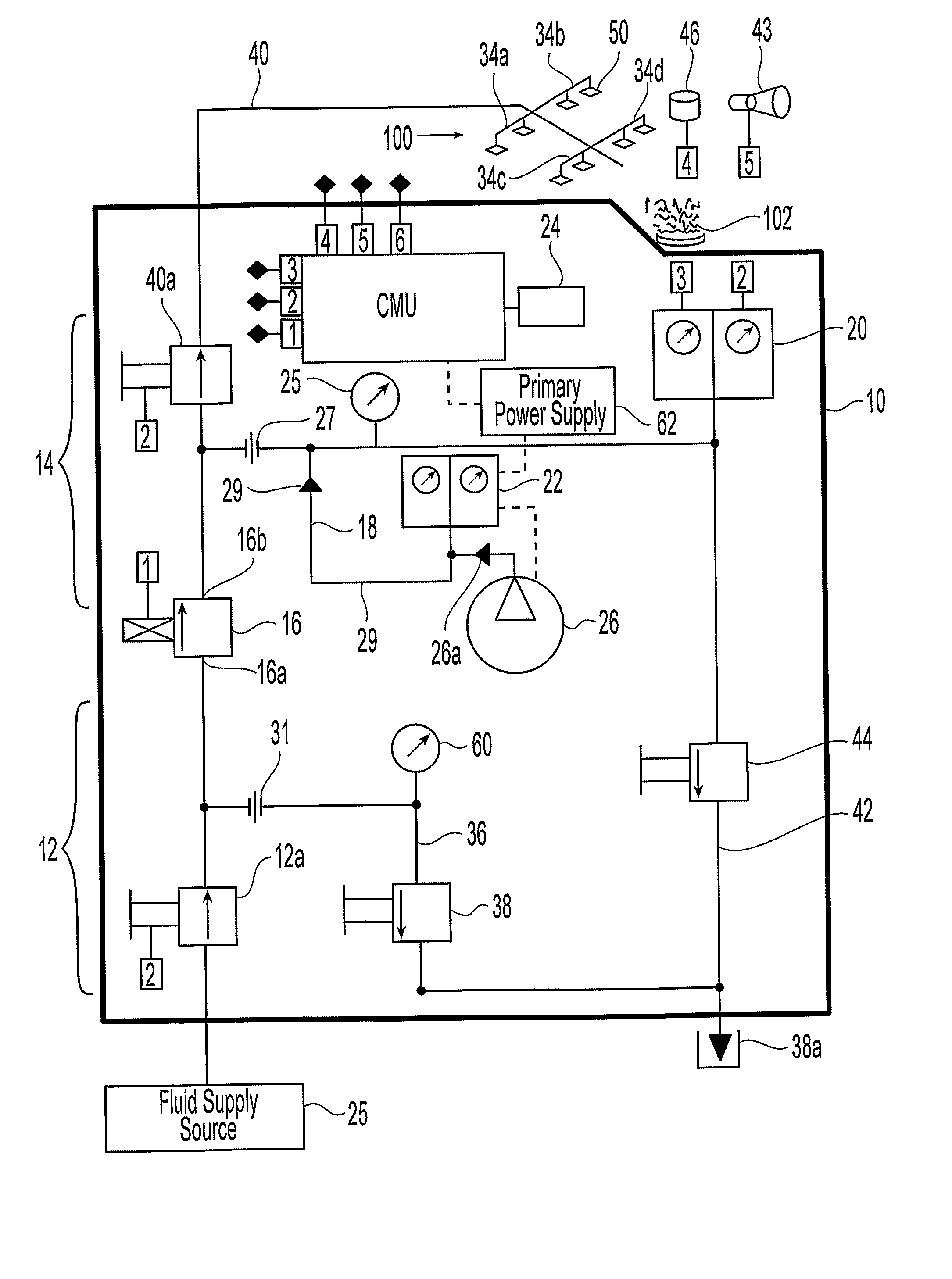 Releasing control unit for a residential fire protection system